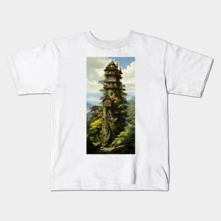 The Forest Tower Kids T-Shirt